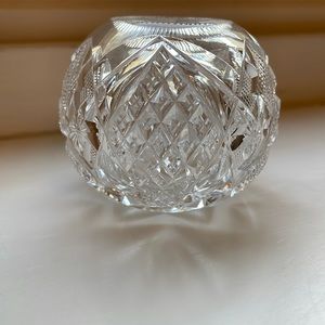 Vintage Cut Glass Toothpick Holder